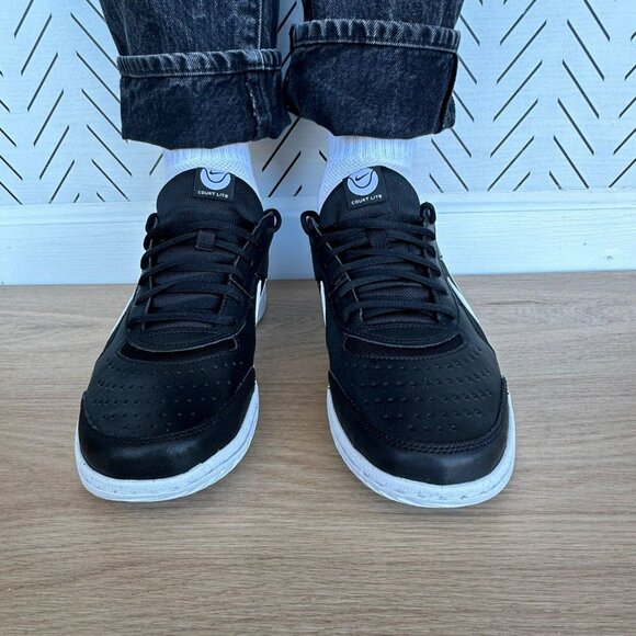 ⭐Nike Court Zoom Lite 3 Mens Hard Court Men Shoes 7.5 Black Sneakers DH0626-010 - Picture 6 of 11